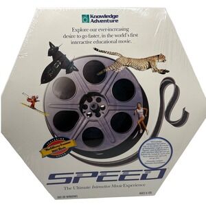 Knowledge Adventure SPEED‎ Interactive Movie DOS Windows PC Game Jumpstart 1993